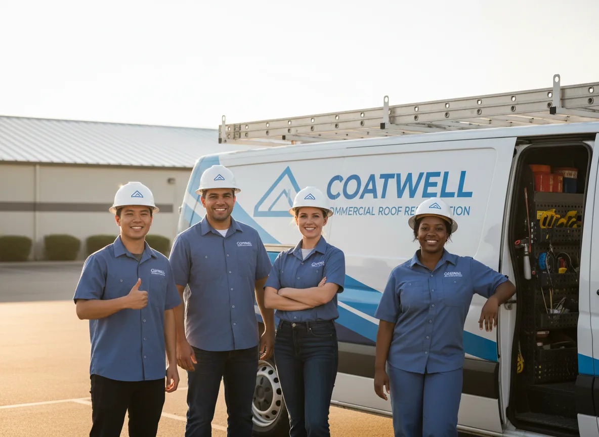 Commercial roof coating company in Lone Rock, WI